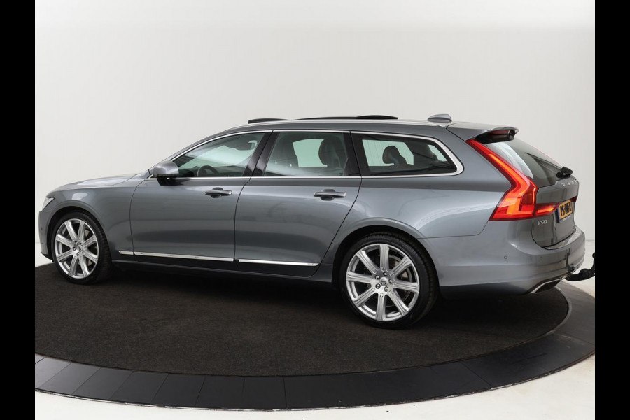 Volvo V90 2.0 T5 Inscription | Trekhaak | head-up display | Panoramadak | Luxe Leder | 360 Camera | Apple Carplay | Navigatie | Stoelverwarming voor en acher | LMV 20