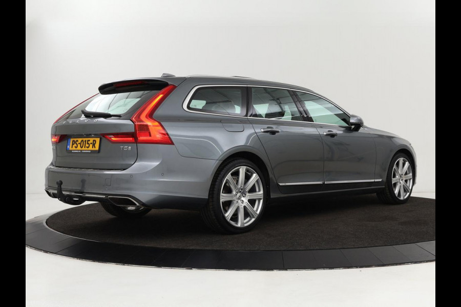 Volvo V90 2.0 T5 Inscription | Trekhaak | head-up display | Panoramadak | Luxe Leder | 360 Camera | Apple Carplay | Navigatie | Stoelverwarming voor en acher | LMV 20
