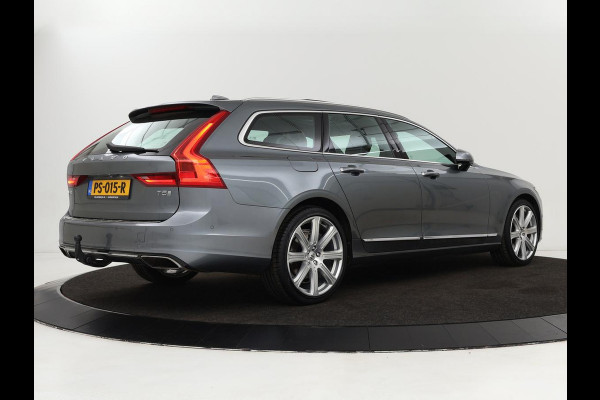 Volvo V90 2.0 T5 Inscription | Trekhaak | head-up display | Panoramadak | Luxe Leder | 360 Camera | Apple Carplay | Navigatie | Stoelverwarming voor en acher | LMV 20