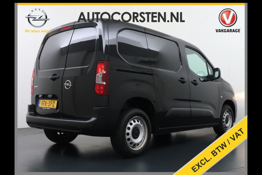 Opel Combo 1.5D 102PK L1H1 Airco Apple Carplay Android Auto Navi Cruise Control DAB Pdc Armsteun Bluetooth Edition Betonplex Vloer Lat om Lat Betimmering Schuifdeur  Edition+ Pack 1e Eigenaar