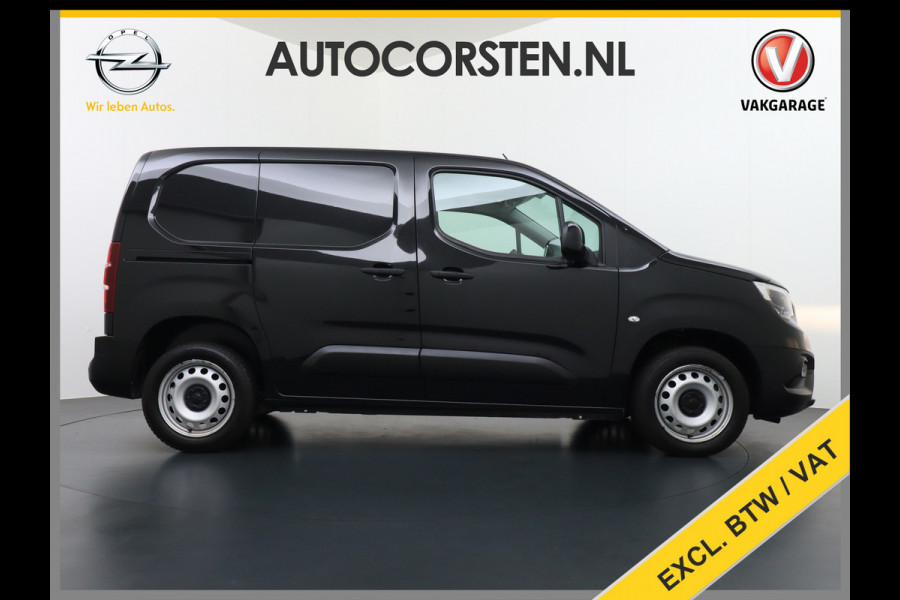 Opel Combo 1.5D 102PK L1H1 Airco Apple Carplay Android Auto Navi Cruise Control DAB Pdc Armsteun Bluetooth Edition Betonplex Vloer Lat om Lat Betimmering Schuifdeur  Edition+ Pack 1e Eigenaar