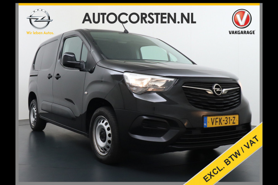 Opel Combo 1.5D 102PK L1H1 Airco Apple Carplay Android Auto Navi Cruise Control DAB Pdc Armsteun Bluetooth Edition Betonplex Vloer Lat om Lat Betimmering Schuifdeur  Edition+ Pack 1e Eigenaar