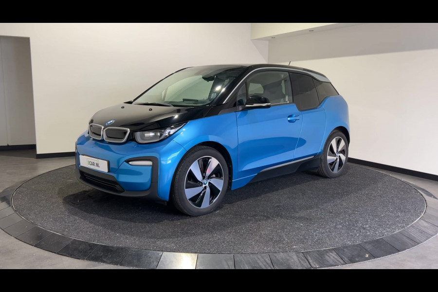 BMW i3 Basis iPerformance 94Ah 33 kWh | Warmtepomp! | Navigatie | Verwarmde voorstoelen SoH (batterijcheck) 89 % score!
