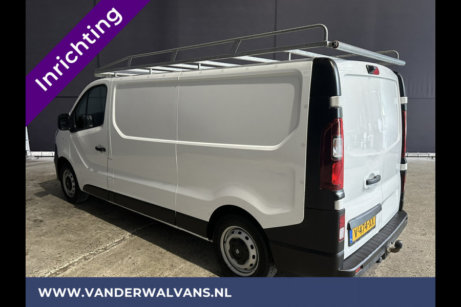 Opel Vivaro 1.6 CDTI 125 pk L2H1 inrichting Euro6 Airco | Imperiaal | Trekhaak | Navigatie | Camera | Cruisecontrol Parkeersensoren, Bijrijdersbank