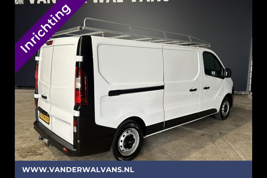 Opel Vivaro 1.6 CDTI 125 pk L2H1 inrichting Euro6 Airco | Imperiaal | Trekhaak | Navigatie | Camera | Cruisecontrol Parkeersensoren, Bijrijdersbank