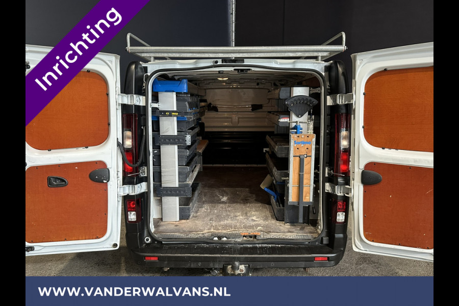 Opel Vivaro 1.6 CDTI 125 pk L2H1 inrichting Euro6 Airco | Imperiaal | Trekhaak | Navigatie | Camera | Cruisecontrol Parkeersensoren, Bijrijdersbank