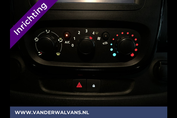 Opel Vivaro 1.6 CDTI 125 pk L2H1 inrichting Euro6 Airco | Imperiaal | Trekhaak | Navigatie | Camera | Cruisecontrol Parkeersensoren, Bijrijdersbank