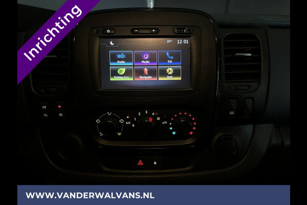 Opel Vivaro 1.6 CDTI 125 pk L2H1 inrichting Euro6 Airco | Imperiaal | Trekhaak | Navigatie | Camera | Cruisecontrol Parkeersensoren, Bijrijdersbank
