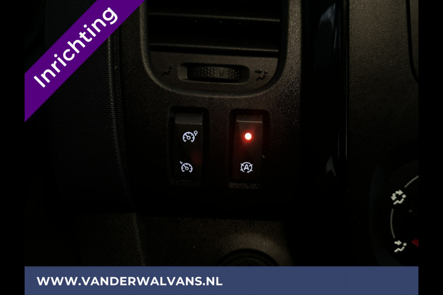 Opel Vivaro 1.6 CDTI 125 pk L2H1 inrichting Euro6 Airco | Imperiaal | Trekhaak | Navigatie | Camera | Cruisecontrol Parkeersensoren, Bijrijdersbank