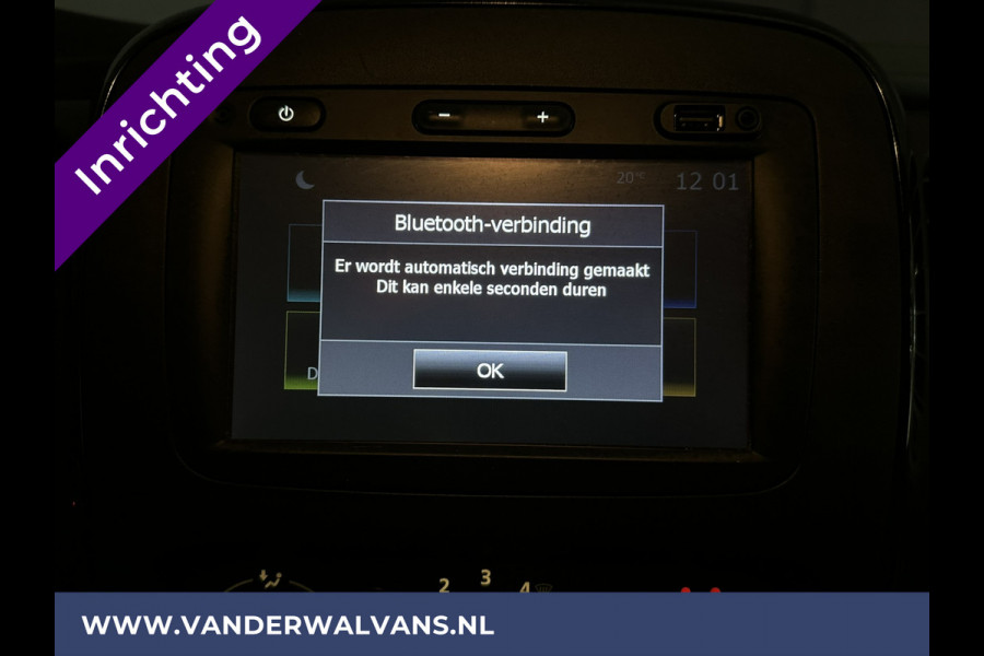 Opel Vivaro 1.6 CDTI 125 pk L2H1 inrichting Euro6 Airco | Imperiaal | Trekhaak | Navigatie | Camera | Cruisecontrol Parkeersensoren, Bijrijdersbank