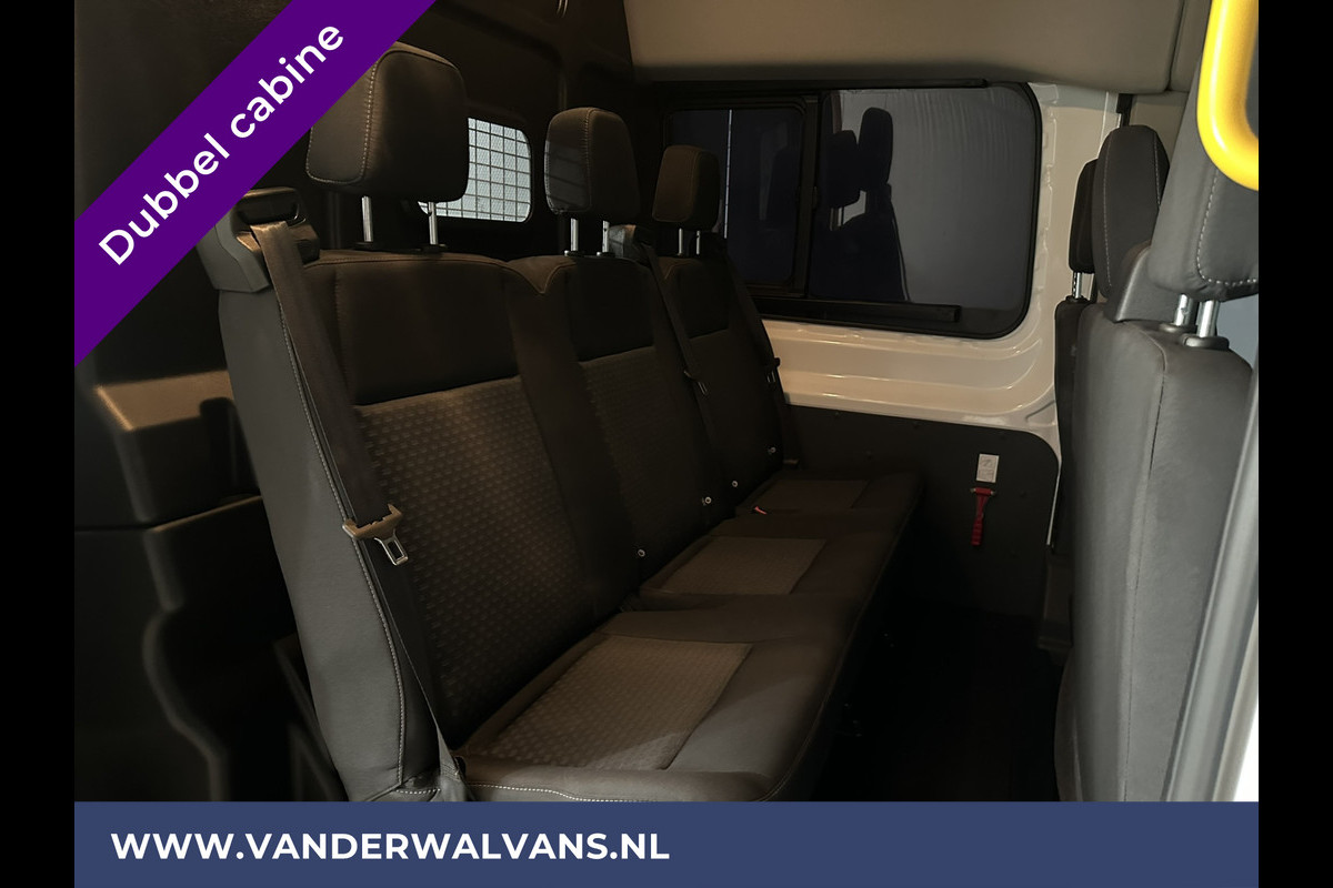 Ford Transit 2.0 TDCI 170pk 3500kg Trekhaak L3H2 Dubbele Cabine Euro6 Airco | 6-Zits | Camera cruisecontrol, parkeersensoren Ford Transit 2.0 TDCI 170pk 3500kg Trekhaak L3H2 Dubbele Cabine Euro6 Airco | 6-Zits | Camera cruisecontrol, parkeersensoren