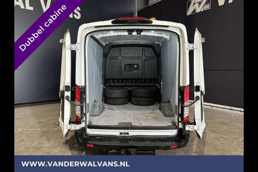 Ford Transit 2.0 TDCI 170pk 3500kg Trekhaak L3H2 Dubbele Cabine Euro6 Airco | 6-Zits | Camera cruisecontrol, parkeersensoren