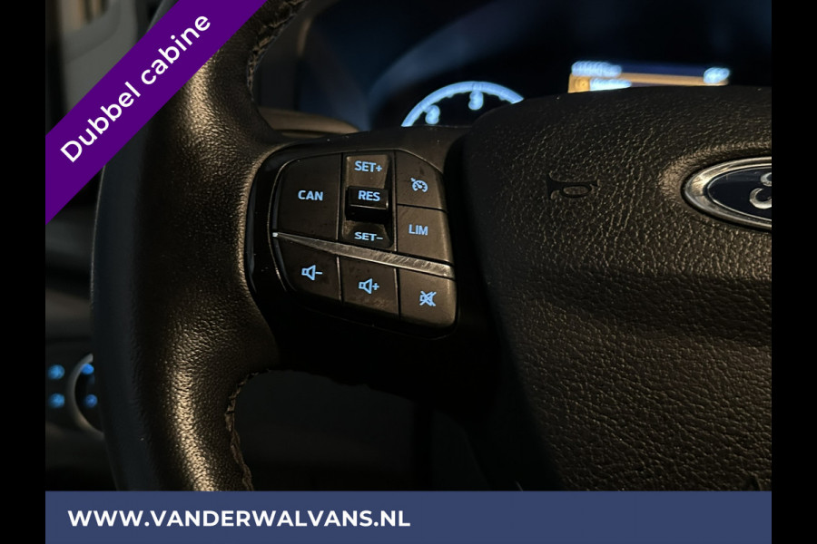 Ford Transit 2.0 TDCI 170pk 3500kg Trekhaak L3H2 Dubbele Cabine Euro6 Airco | 6-Zits | Camera cruisecontrol, parkeersensoren