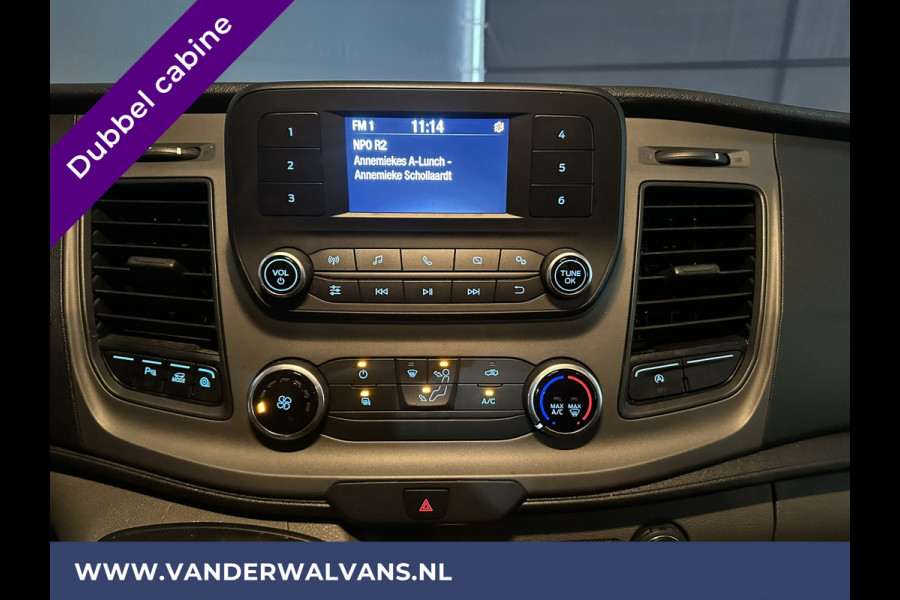 Ford Transit 2.0 TDCI 170pk 3500kg Trekhaak L3H2 Dubbele Cabine Euro6 Airco | 6-Zits | Camera cruisecontrol, parkeersensoren