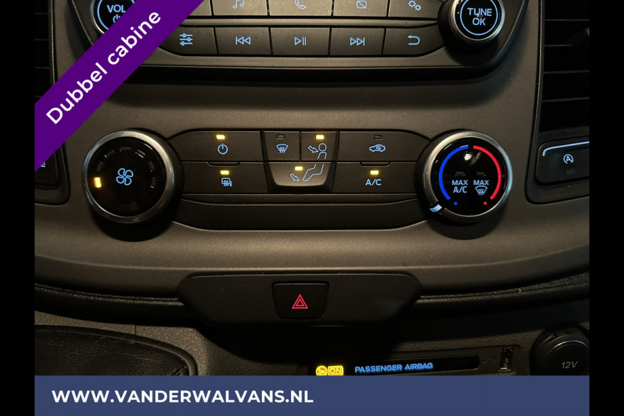 Ford Transit 2.0 TDCI 170pk 3500kg Trekhaak L3H2 Dubbele Cabine Euro6 Airco | 6-Zits | Camera cruisecontrol, parkeersensoren