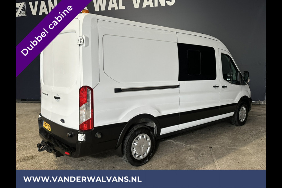 Ford Transit 2.0 TDCI 170pk 3500kg Trekhaak L3H2 Dubbele Cabine Euro6 Airco | 6-Zits | Camera cruisecontrol, parkeersensoren