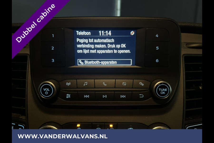 Ford Transit 2.0 TDCI 170pk 3500kg Trekhaak L3H2 Dubbele Cabine Euro6 Airco | 6-Zits | Camera cruisecontrol, parkeersensoren