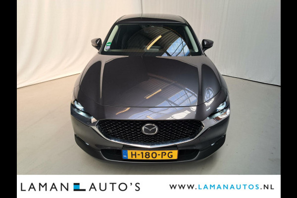 Mazda CX-30 2.0 e-SkyActiv-X M Hybrid 180pk Luxury Automaat | Bose Leder CarPlay 18" LMV ACC ECC BSM HUD Camera Metallic | Hybrid Voorschote