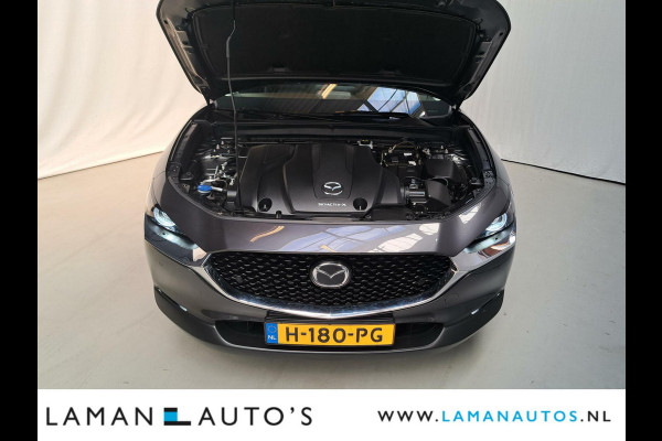 Mazda CX-30 2.0 e-SkyActiv-X M Hybrid 180pk Luxury Automaat | Bose Leder CarPlay 18" LMV ACC ECC BSM HUD Camera Metallic | Hybrid Voorschote