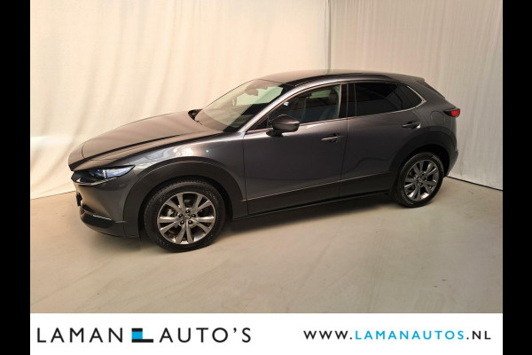 Mazda CX-30 2.0 e-SkyActiv-X M Hybrid 180pk Luxury Automaat | Bose Leder CarPlay 18" LMV ACC ECC BSM HUD Camera Metallic | Hybrid Voorschote