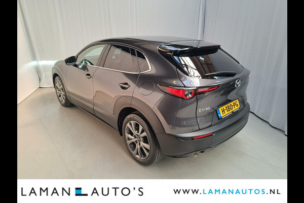 Mazda CX-30 2.0 e-SkyActiv-X M Hybrid 180pk Luxury Automaat | Bose Leder CarPlay 18" LMV ACC ECC BSM HUD Camera Metallic | Hybrid Voorschote