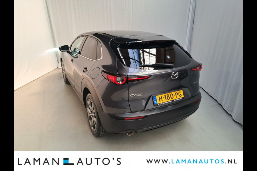 Mazda CX-30 2.0 e-SkyActiv-X M Hybrid 180pk Luxury Automaat | Bose Leder CarPlay 18" LMV ACC ECC BSM HUD Camera Metallic | Hybrid Voorschote