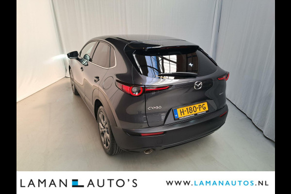 Mazda CX-30 2.0 e-SkyActiv-X M Hybrid 180pk Luxury Automaat | Bose Leder CarPlay 18" LMV ACC ECC BSM HUD Camera Metallic | Hybrid Voorschote