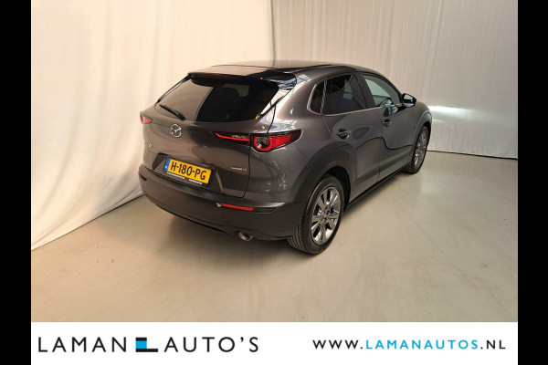Mazda CX-30 2.0 e-SkyActiv-X M Hybrid 180pk Luxury Automaat | Bose Leder CarPlay 18" LMV ACC ECC BSM HUD Camera Metallic | Hybrid Voorschote