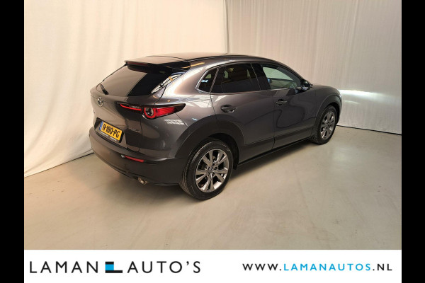 Mazda CX-30 2.0 e-SkyActiv-X M Hybrid 180pk Luxury Automaat | Bose Leder CarPlay 18" LMV ACC ECC BSM HUD Camera Metallic | Hybrid Voorschote