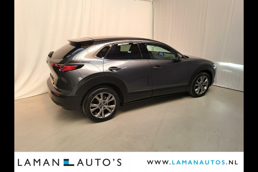 Mazda CX-30 2.0 e-SkyActiv-X M Hybrid 180pk Luxury Automaat | Bose Leder CarPlay 18" LMV ACC ECC BSM HUD Camera Metallic | Hybrid Voorschote