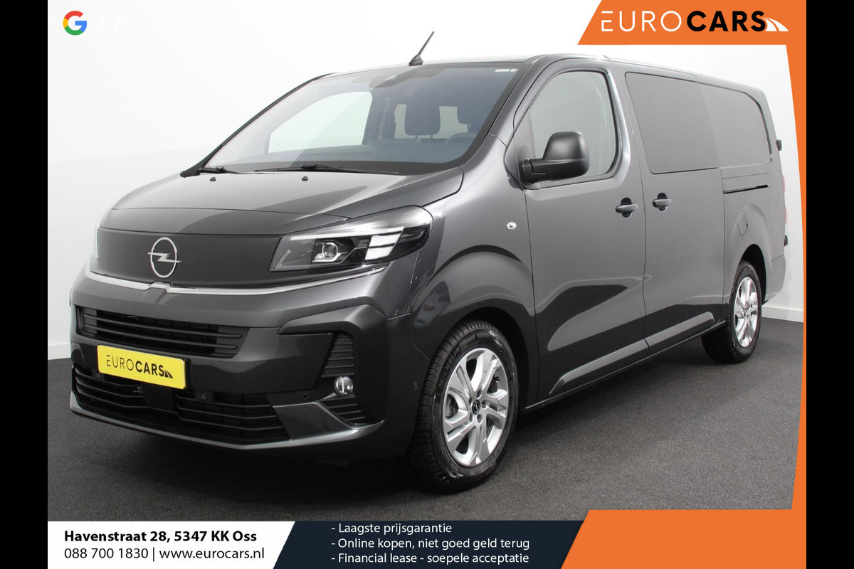 Opel Vivaro 2.0 Diesel 180 S&S L3 Automaat Dubbele Cabine 2 schuifdeuren Android Auto/Apple CarPlay Navigatie Keyless Entry&Start Climate Control Camera Cruise Control Houten afwerking laadruimte Trekhaak lichtmetalen velgen Opel Vivaro 2.0 Diesel 180 S&S L3 Automaat Dubbele Cabine 2 schuifdeuren Android Auto/Apple CarPlay Navigatie Keyless Entry&Start Climate Control Camera Cruise Control Houten afwerking laadruimte Trekhaak lichtmetalen velgen