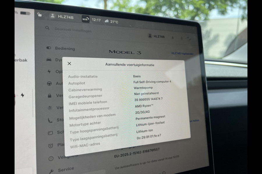 Tesla Model 3 RWD 60 kWh ORIG. NL. NAP KM. | NIEUWSTAAT | AUTOPILOT | TESLA GARANTIE T/M 3-2028