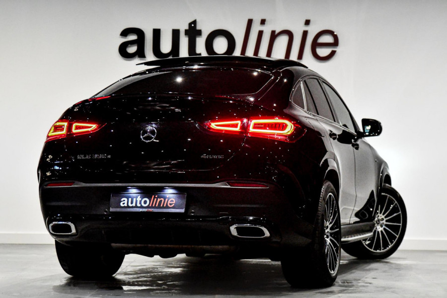 Mercedes-Benz GLE Coupé 350 e 4MATIC AMG. Luchtvering, BTW, Pano, HUD, Distro+, 360, Burm, Leder, Stuurvw, Dodeh, CarPlay!