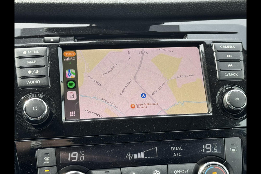 Nissan QASHQAI 1.3 DIG-T Tekna Cruise control Climate Automaat control Apple / Android carplay