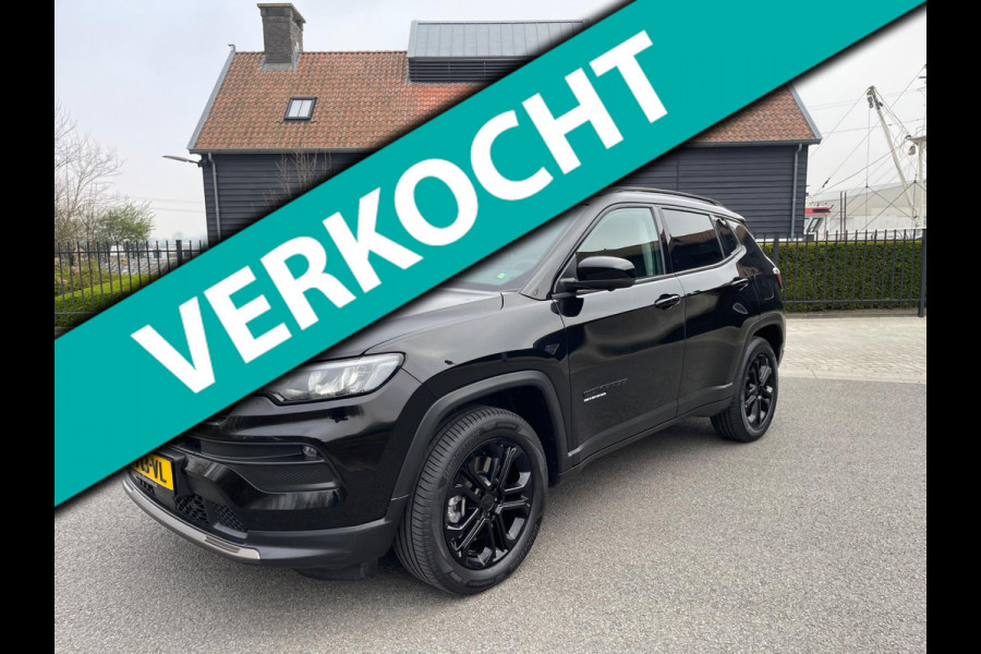 Jeep Compass 4xe 240 Plug-in Hybrid Electric Upland Navigatie Camera Leer Led- Xenon NL Auto Met NAP!!