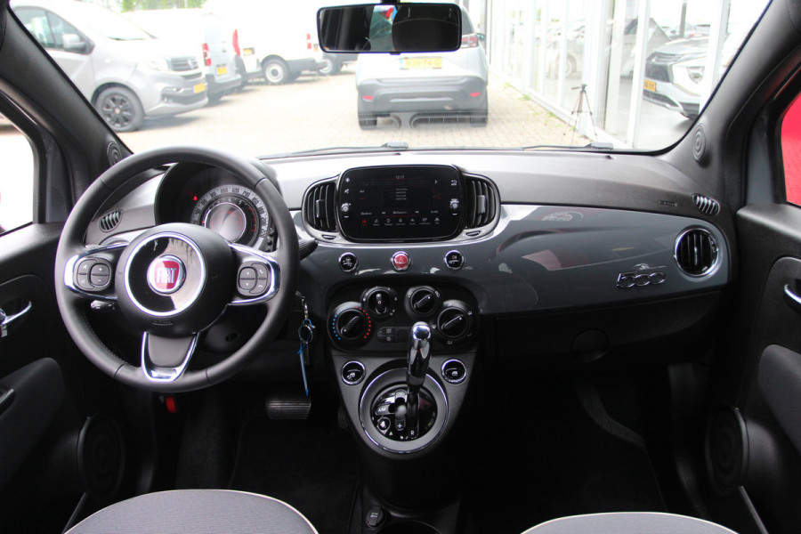 Fiat 500 1.2 Lounge Automaat! | Cruise Control | All-season Banden | Apple/Android CarPlay