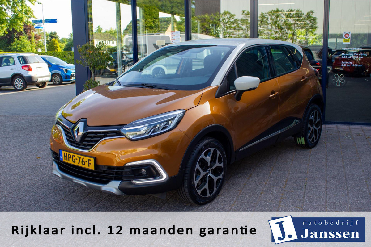 Renault Captur 1.2 TCe Intens|Prijs rijklaar incl. 12 mnd garantie| Bluetooth Navi LMV Camera PDC Renault Captur 1.2 TCe Intens|Prijs rijklaar incl. 12 mnd garantie| Bluetooth Navi LMV Camera PDC
