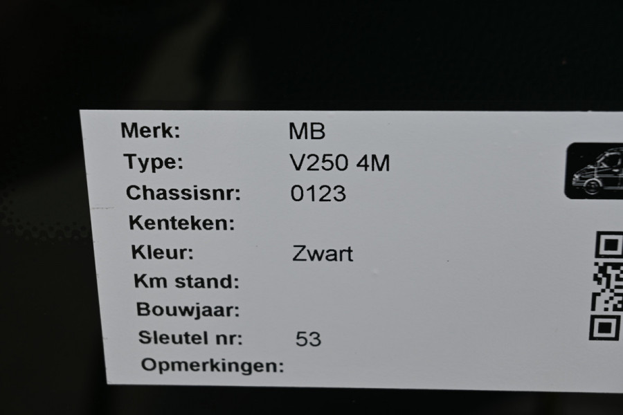 Mercedes-Benz V-Klasse 250d 4-Matic AMG L3 DC Avantgarde Distronic, 360 graden camera, Leder, Verwarmd stuurwiel