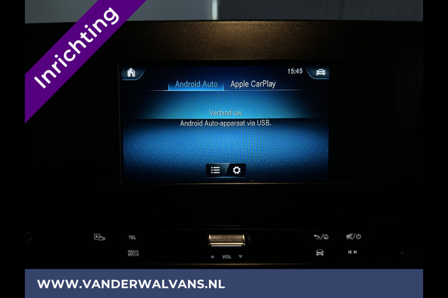 Mercedes-Benz Sprinter 316 CDI 164pk L2H2 inrichting Euro6 Airco | 2800kg Trekhaak | Camera | Apple Carplay | Parkeersensoren inklapbare spiegels, standkachel, cruisecontrol, MBUX, Android auto