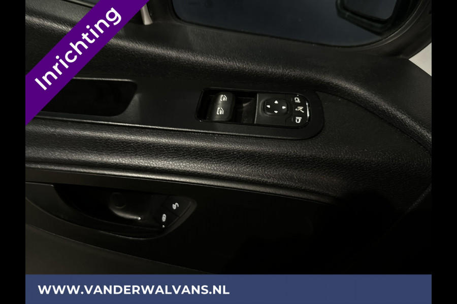 Mercedes-Benz Sprinter 316 CDI 164pk L2H2 inrichting Euro6 Airco | 2800kg Trekhaak | Camera | Apple Carplay | Parkeersensoren inklapbare spiegels, standkachel, cruisecontrol, MBUX, Android auto