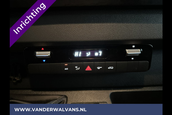 Mercedes-Benz Sprinter 316 CDI 164pk L2H2 inrichting Euro6 Airco | 2800kg Trekhaak | Camera | Apple Carplay | Parkeersensoren inklapbare spiegels, standkachel, cruisecontrol, MBUX, Android auto