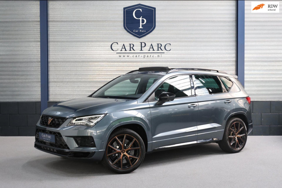CUPRA Ateca 2.0 TSI 4DRIVE 300+PK BREMBO/VIRTUAL/SFEER/BEATS/PANO/LEER+ALCANTARA+S.VERWARMING/19" LMV/CAM/ACC/ECC/12 MDN GARANTIE!