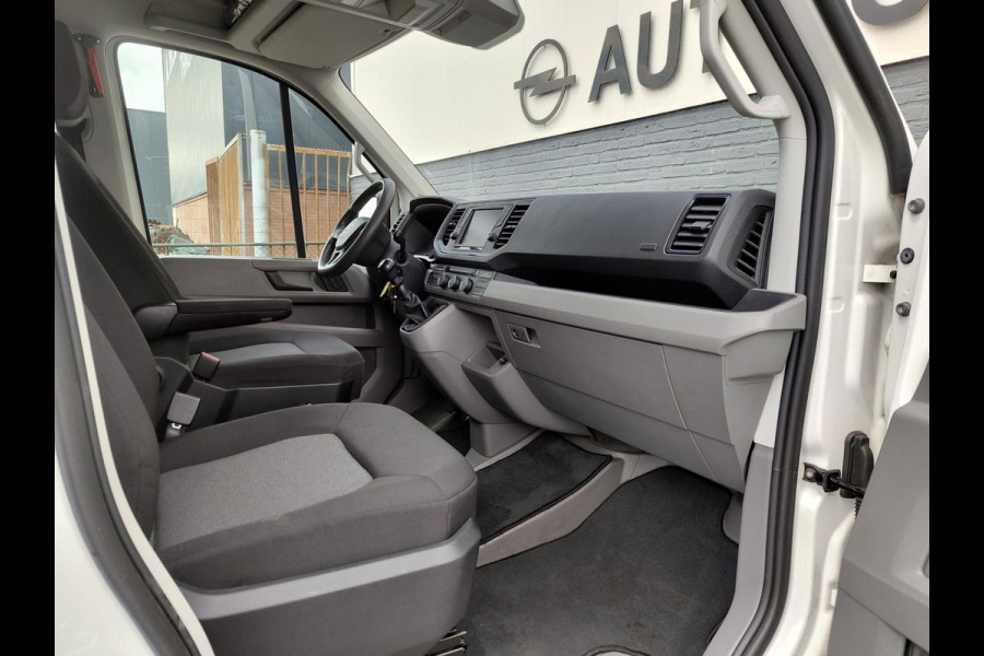 Volkswagen Crafter 30 2.0TDI L3H2 Airco Camera Navi Ingebouwd kantoor Bluetooth EURO6 Betonplex vloer Wandbekleding Schuifdeur Buro 2.500kg trekvermogen keurige bus!