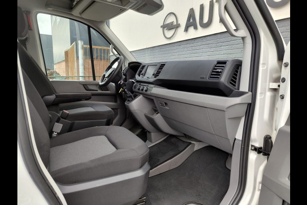 Volkswagen Crafter 30 2.0TDI L3H2 Airco Camera Navi Ingebouwd kantoor Bluetooth EURO6 Betonplex vloer Wandbekleding Schuifdeur Buro 2.500kg trekvermogen keurige bus!