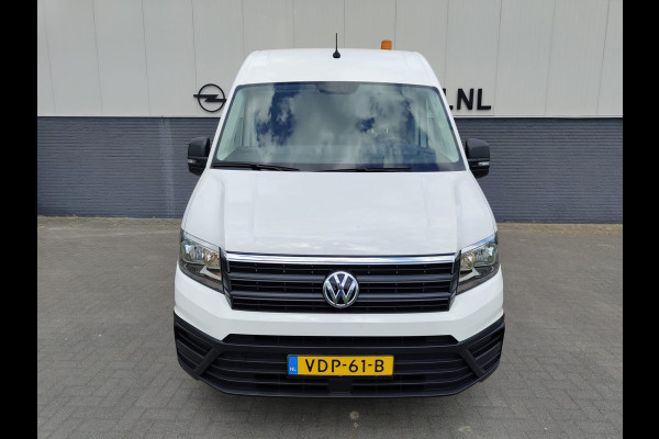 Volkswagen Crafter 30 2.0TDI L3H2 Airco Camera Navi Ingebouwd kantoor Bluetooth EURO6 Betonplex vloer Wandbekleding Schuifdeur Buro 2.500kg trekvermogen keurige bus!