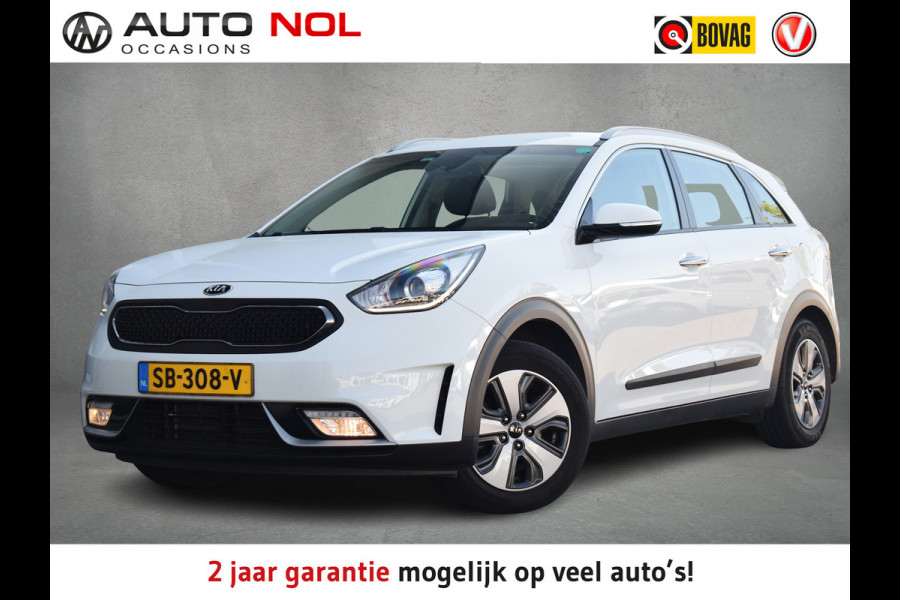 Kia Niro 1.6 GDi Hybrid DynamicLine | Trekhaak | Apple CarPlay | Half Leer | Camera