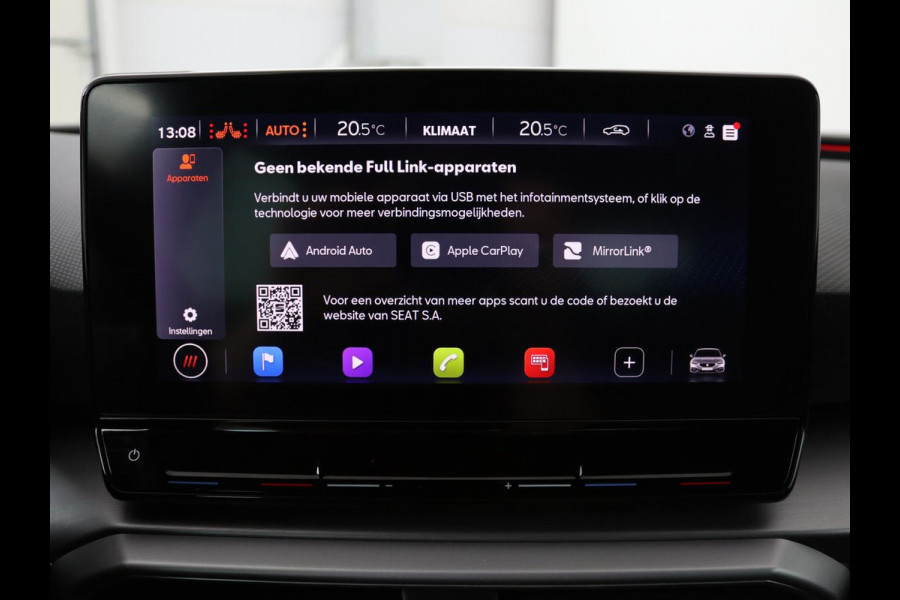 Seat Leon 1.5 eTSI FR | Sfeerverlichting | Appel CarPlay | Navigatie | Camera | Cruise Control | LED | LMV 18