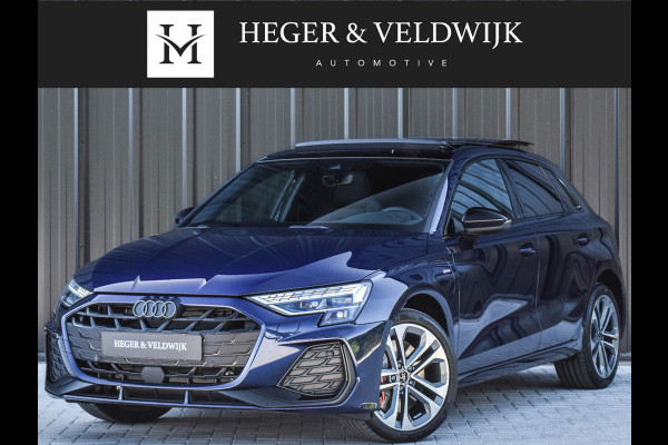 Audi A3 Sportback 45 TFSI e S EDITION COMPETITION | PANORAMADAK | S-SEATS | ADAPTIVE CRUISE | SONOS SOUND | CAMERA | BLACK-OPTIC | AMBIA