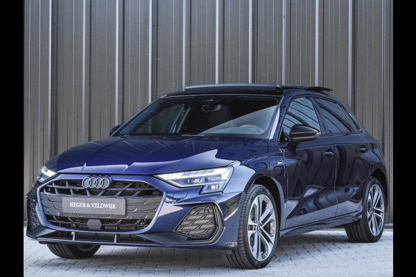 Audi A3 Sportback 45 TFSI e S EDITION COMPETITION | PANORAMADAK | S-SEATS | ADAPTIVE CRUISE | SONOS SOUND | CAMERA | BLACK-OPTIC | AMBIA
