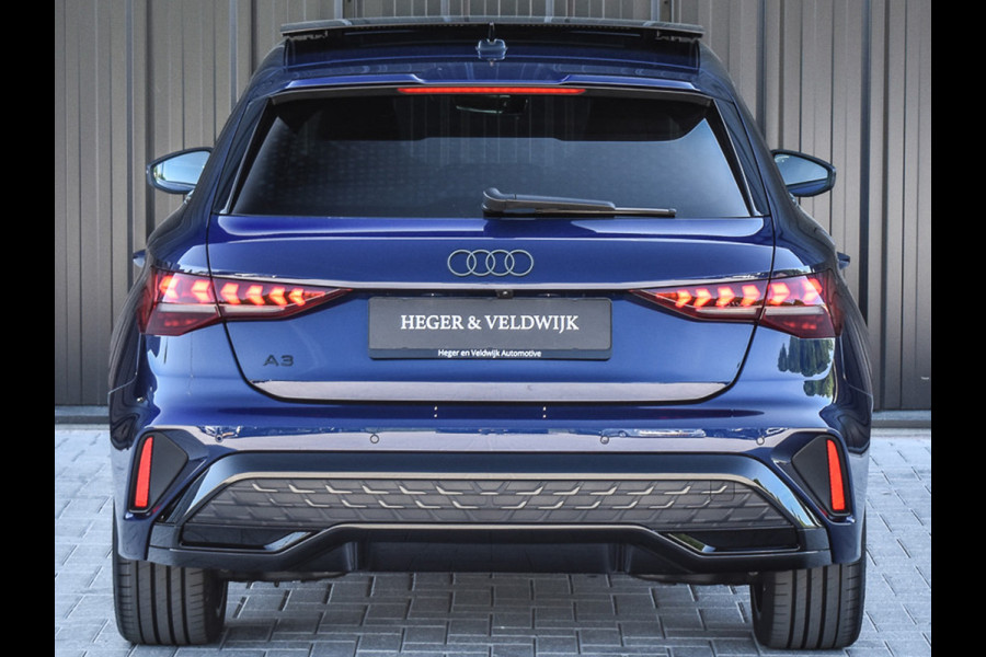 Audi A3 Sportback 45 TFSI e S EDITION COMPETITION | PANORAMADAK | S-SEATS | ADAPTIVE CRUISE | SONOS SOUND | CAMERA | BLACK-OPTIC | AMBIA